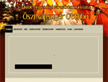 Tablet Screenshot of oszinapsugar.hu